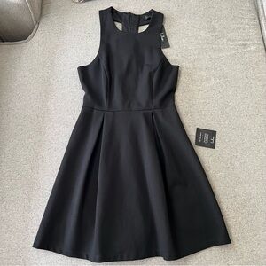 Lulus black dress cutout and about dress
